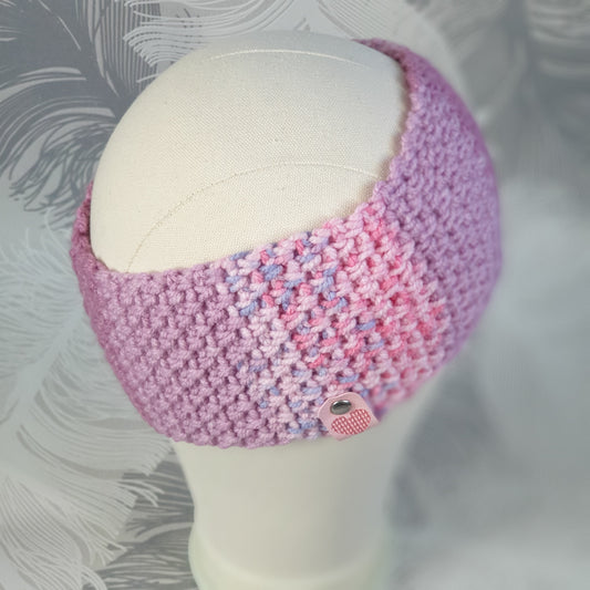 Crocheted ear warmer