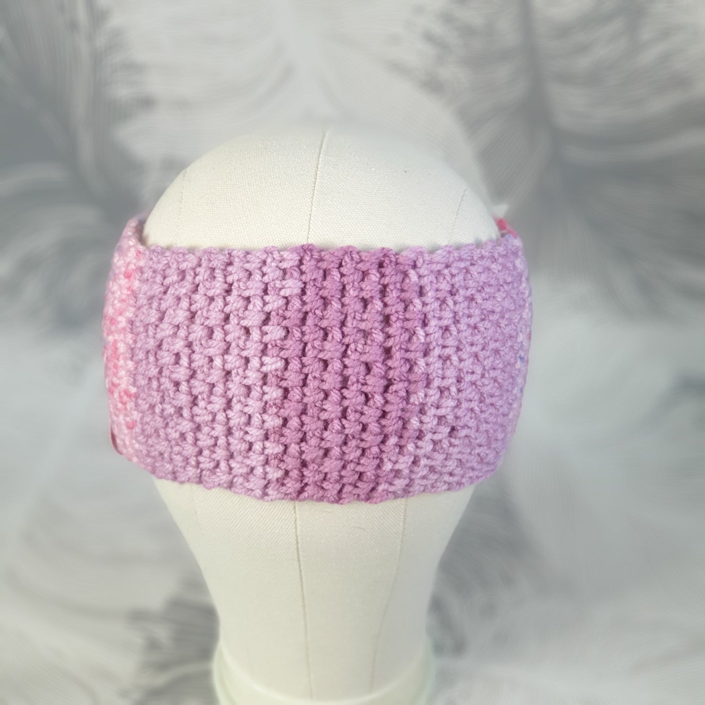 Crocheted ear warmer