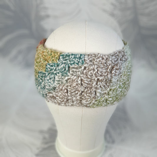 Crocheted ear warmer