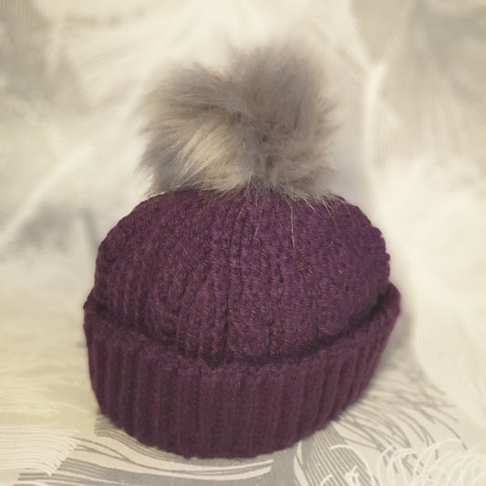 Hand Made Baby Bobble Hat